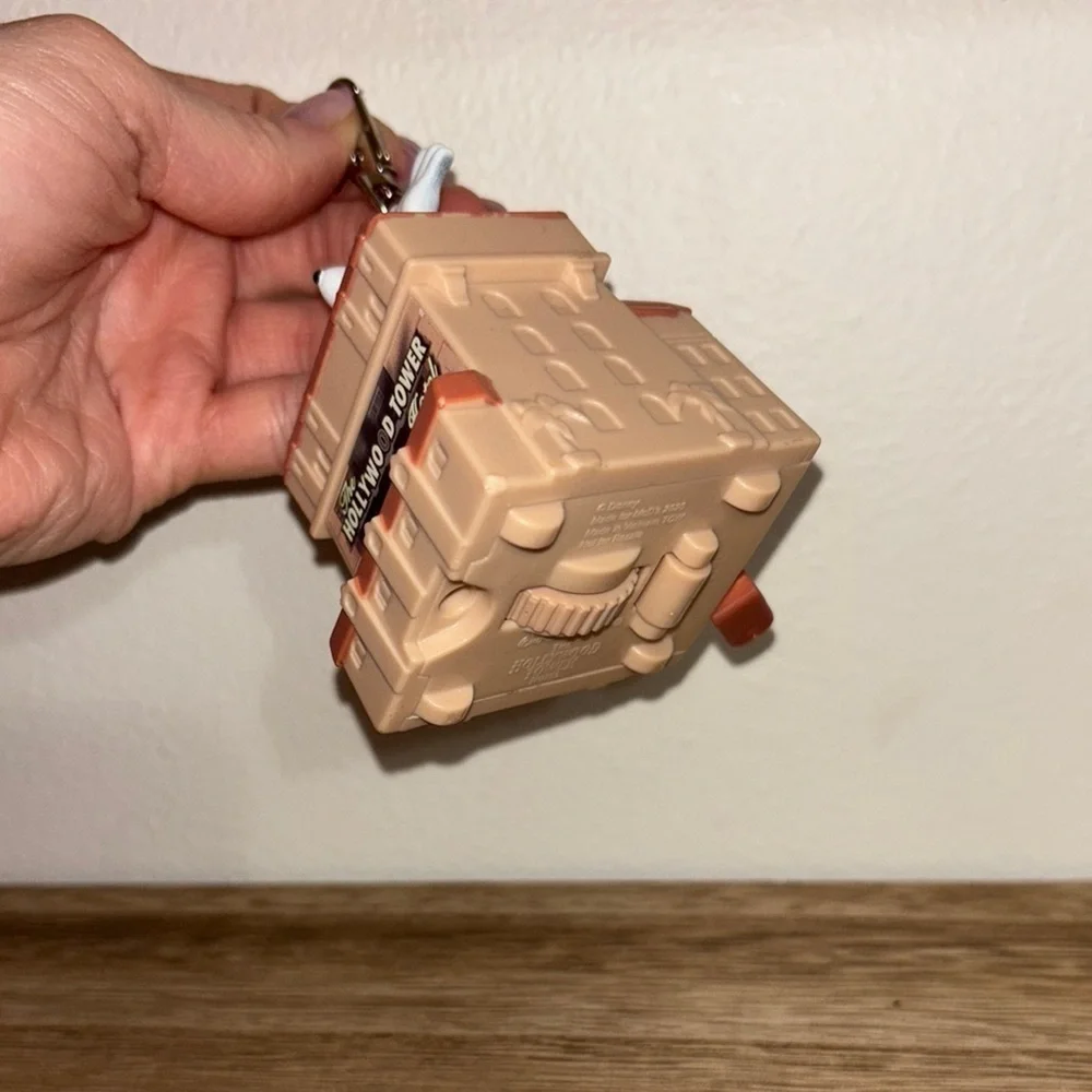 Mickey Mouse Hollywood Tower Hotel Keychain